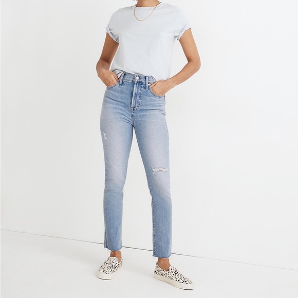 Madewell Perfect Vintage High rise Jeans - Picture 1 of 12